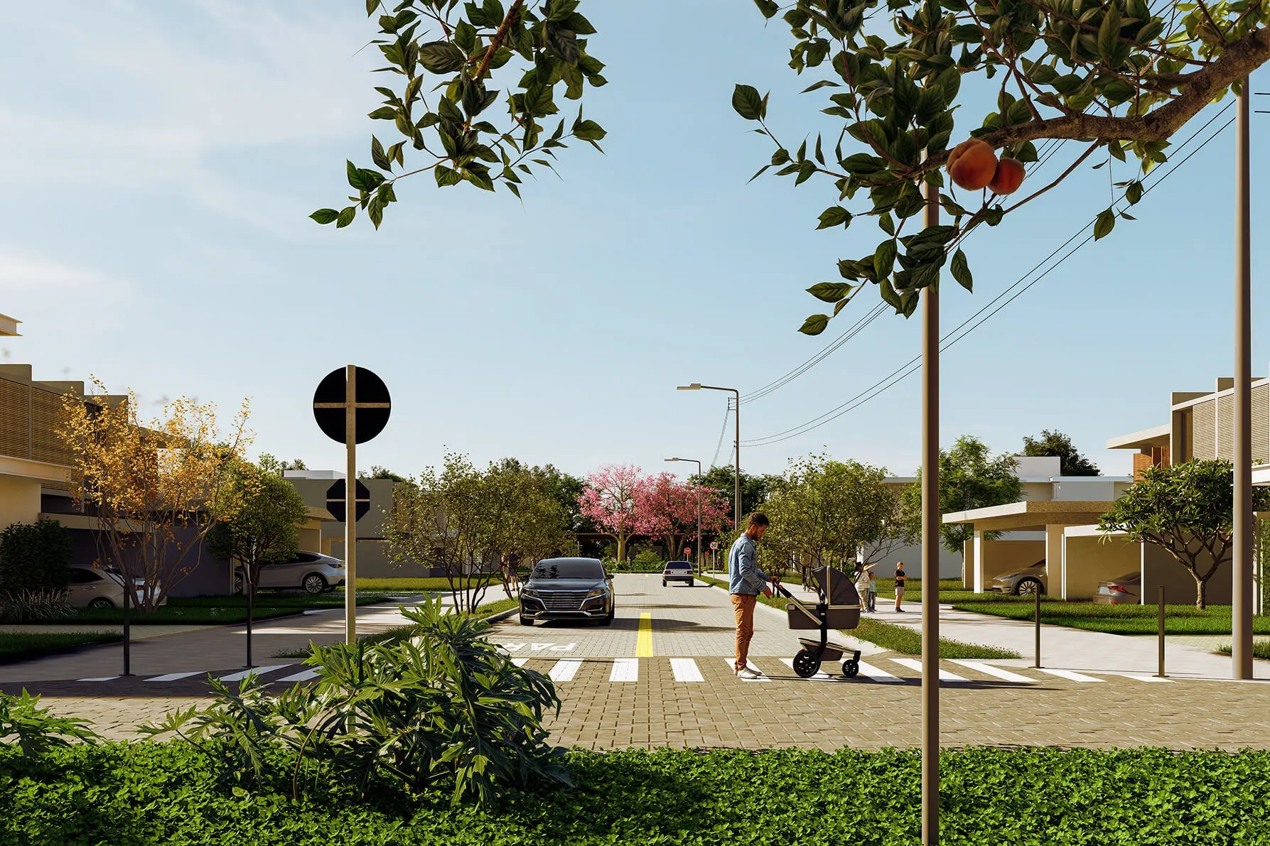 Rua interna Calliandra